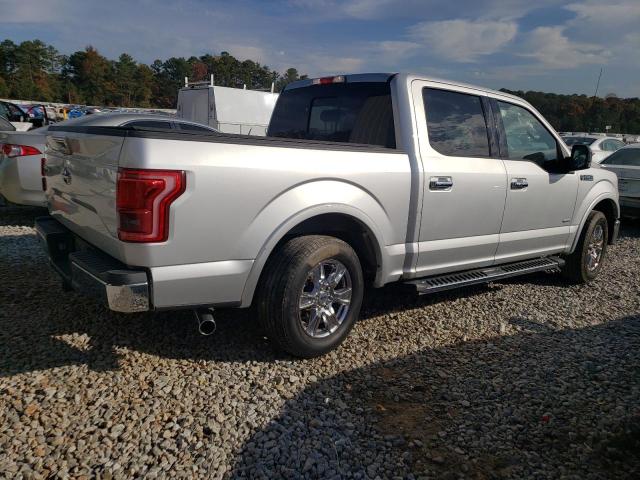 1FTEW1CP4GFB41423 - 2016 FORD F150 SUPERCREW SILVER photo 3
