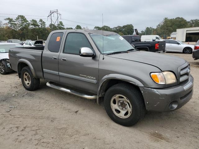 5TBRN34124S449270 - 2004 TOYOTA TUNDRA ACCESS CAB SR5 GRAY photo 4