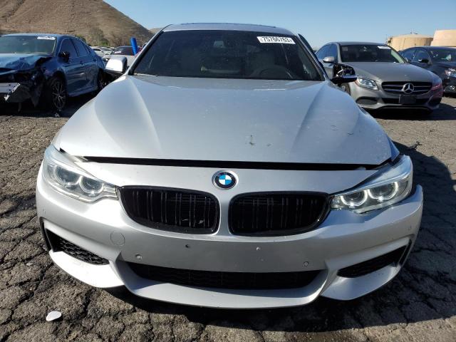 WBA4B1C53FD955401 - 2015 BMW 435 I GRAN COUPE SILVER photo 5