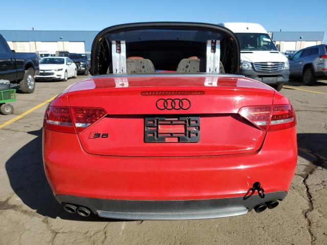 WAUVGAFH2AN022197 - 2010 AUDI S5 PRESTIGE RED photo 6