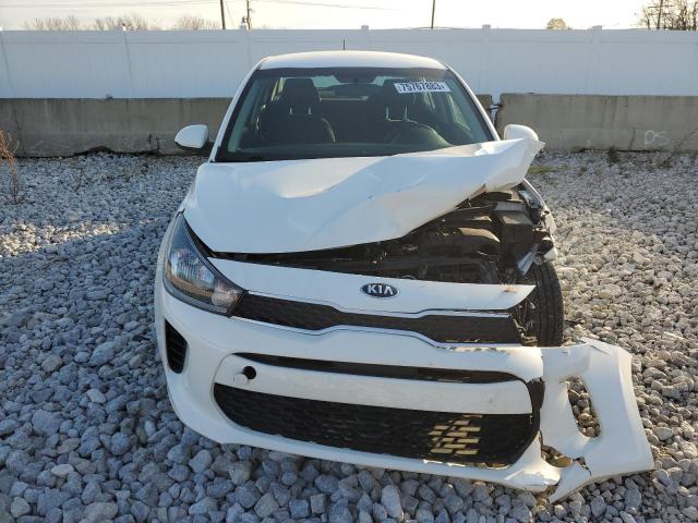 3KPA24ADXLE321272 - 2020 KIA RIO LX WHITE photo 5