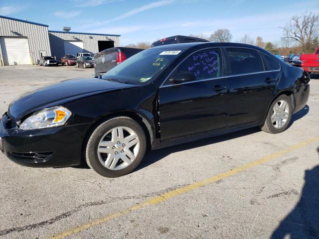 2G1WG5E37C1131160 - 2012 CHEVROLET IMPALA LT BLACK photo 1