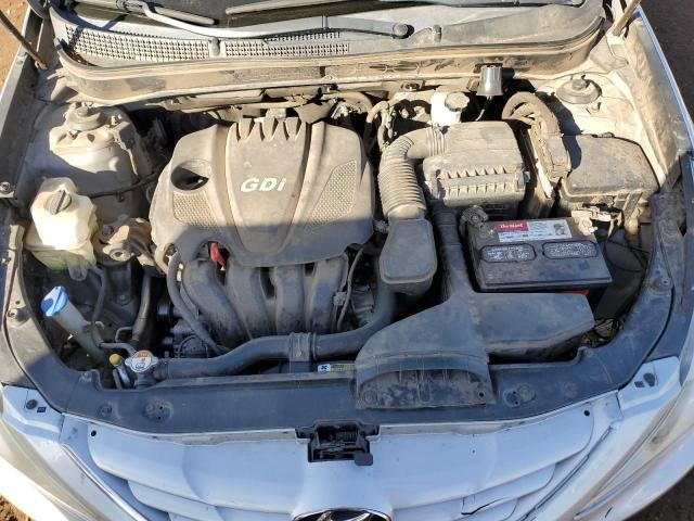 5NPEB4ACXDH697363 - 2013 HYUNDAI SONATA GLS SILVER photo 11