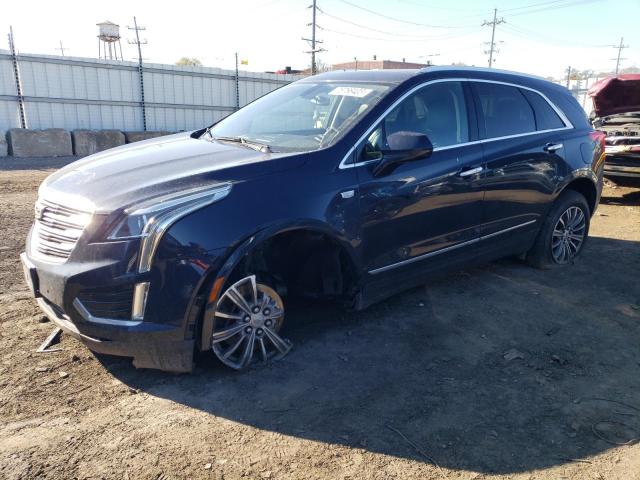 1GYKNBRS4HZ148728 - 2017 CADILLAC XT5 LUXURY BLUE photo 1