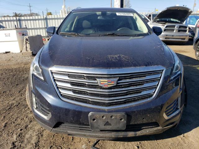 1GYKNBRS4HZ148728 - 2017 CADILLAC XT5 LUXURY BLUE photo 5