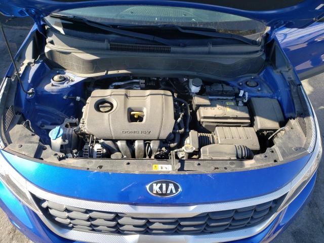 KNDEPCAA1M7044483 - 2021 KIA SELTOS LX BLUE photo 12