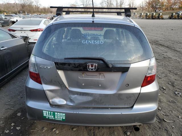 JHMGE87289C006872 - 2009 HONDA FIT SILVER photo 6