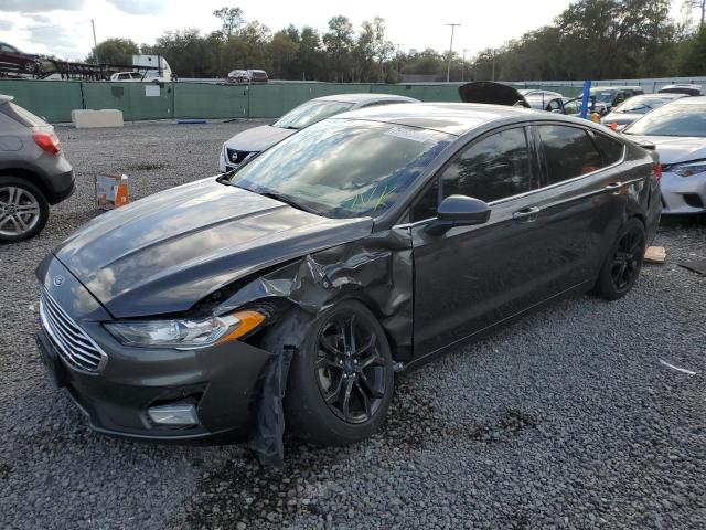 3FA6P0HD2KR170950 - 2019 FORD FUSION SE CHARCOAL photo 1