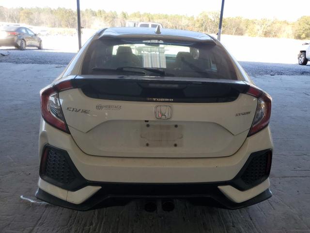 SHHFK7H43HU204310 - 2017 HONDA CIVIC SPORT თეთრი ფოტო 6