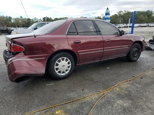 2G4WS52J1Y1258627 - 2000 BUICK CENTURY CUSTOM MAROON photo 3