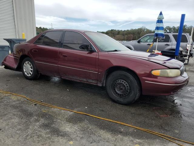 2G4WS52J1Y1258627 - 2000 BUICK CENTURY CUSTOM MAROON photo 4