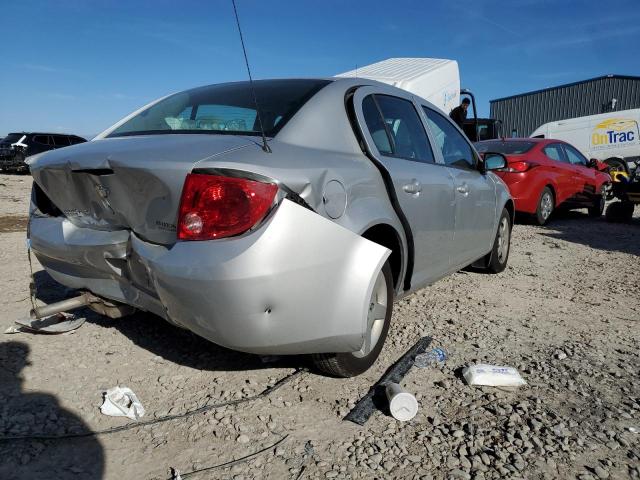 1G1AL55F477170166 - 2007 CHEVROLET COBALT LT SILVER photo 3