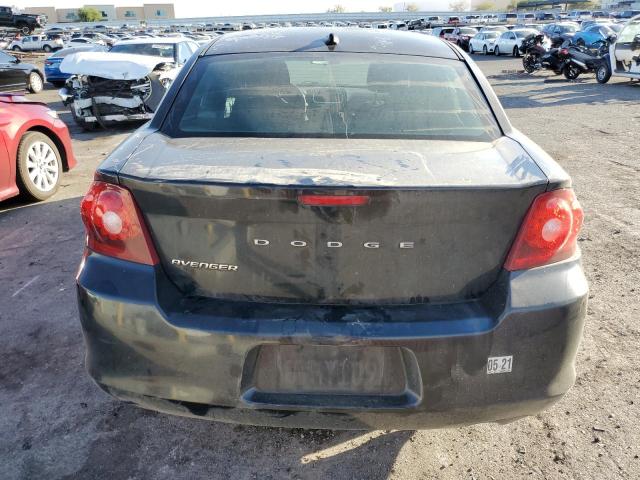 1C3CDZAB0CN286384 - 2012 DODGE AVENGER SE BLACK photo 6