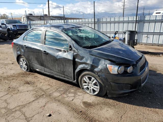 1G1JC5SH0F4142936 - 2015 CHEVROLET SONIC LT BLACK photo 4