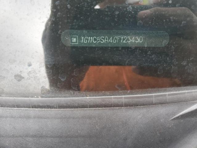 1G11C5SA4GF123430 - 2016 CHEVROLET MALIBU LIM LT Ақ фото 13