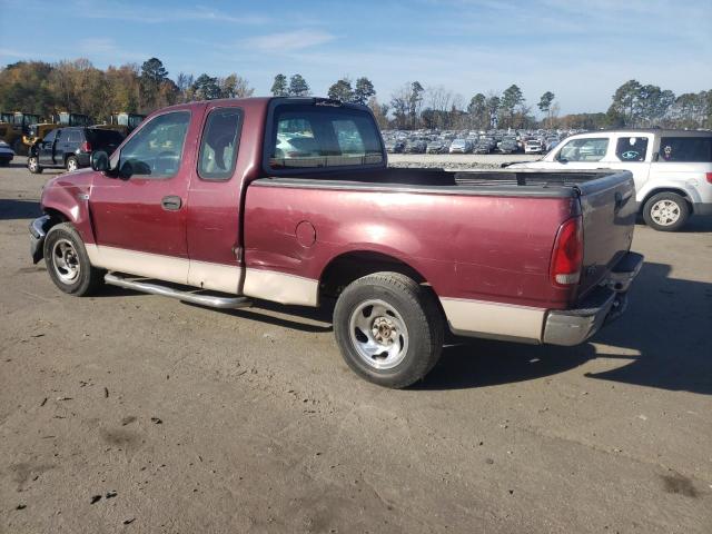 1FTZX1725WNB54957 - 1998 FORD F150 BURGUNDY photo 2