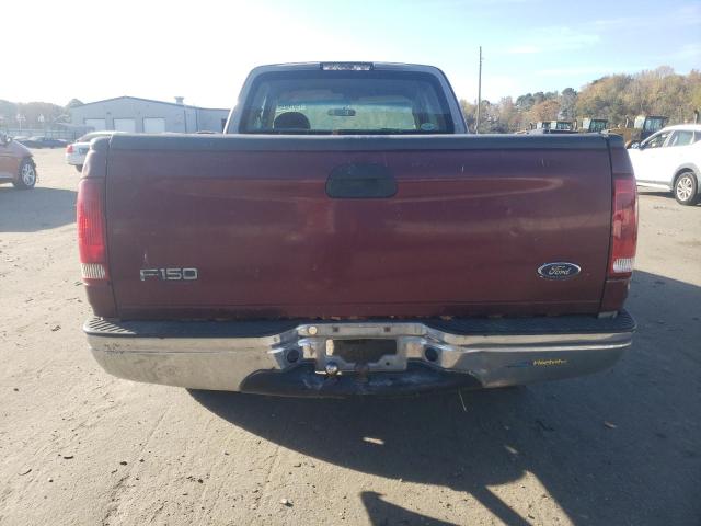 1FTZX1725WNB54957 - 1998 FORD F150 BURGUNDY photo 6