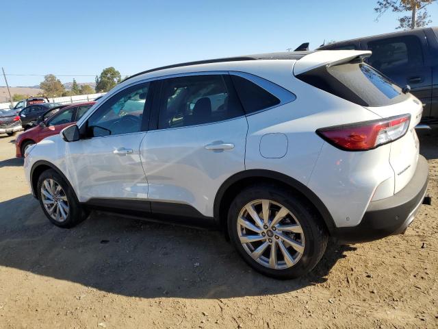 1FMCU9DZ8MUA27553 - 2021 FORD ESCAPE TITANIUM WHITE photo 2