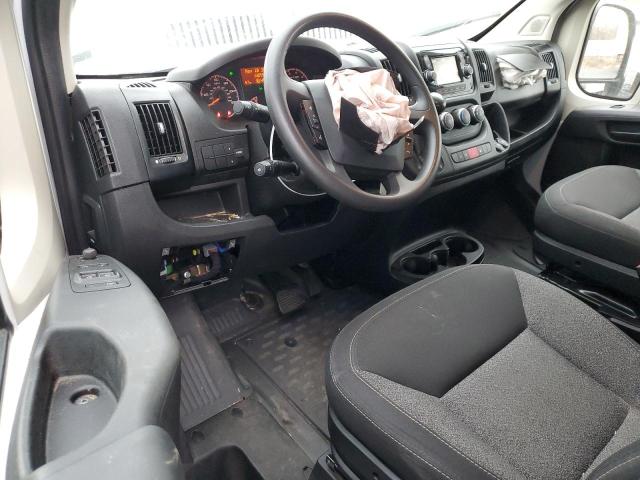 3C6LRVDG5ME585721 - 2021 RAM PROMASTER 2500 HIGH თეთრი ფოტო 8