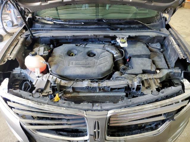 5LMCJ3D97HUL51442 - 2017 LINCOLN MKC RESERVE SILVER photo 11