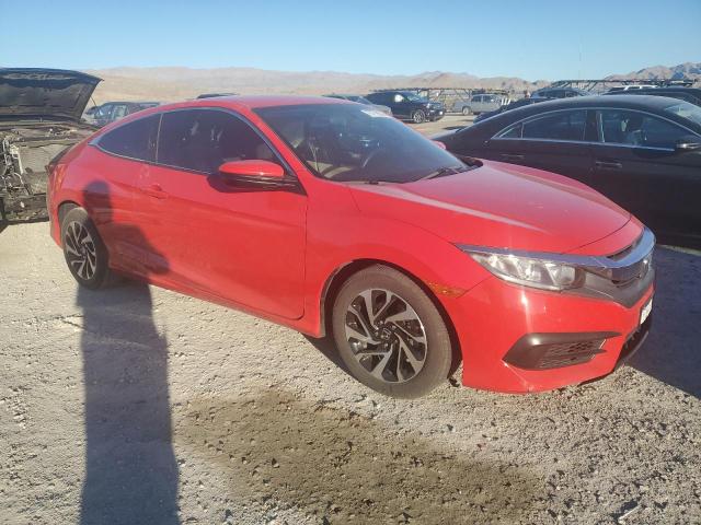 2HGFC4B55JH305929 - 2018 HONDA CIVIC LX RED photo 4