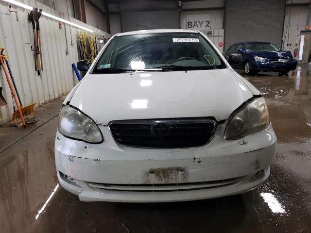 JTDBR32E260065921 - 2006 TOYOTA COROLLA CE WHITE photo 5