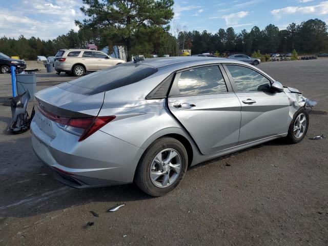 5NPLL4AG3NH084168 - 2022 HYUNDAI ELANTRA SE SILVER photo 3