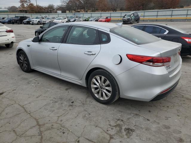 5XXGT4L37GG037607 - 2016 KIA OPTIMA LX SILVER photo 2