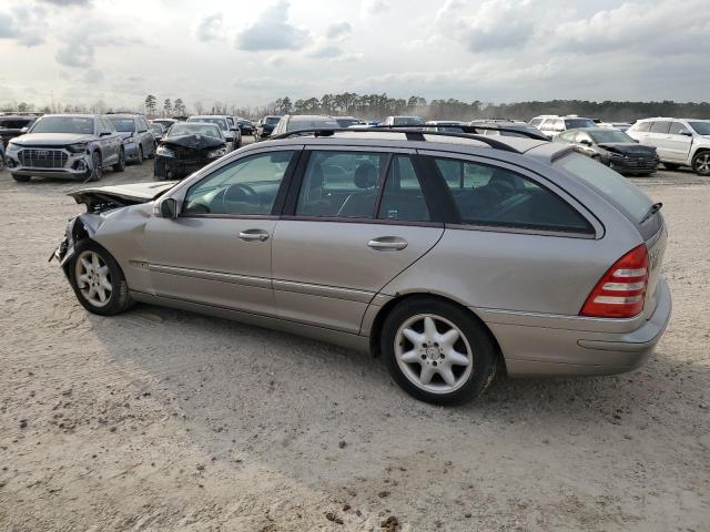 WDBRH81J43F359633 - 2003 MERCEDES-BENZ C 240 SPORTWAGON 4MATIC BEIGE photo 2