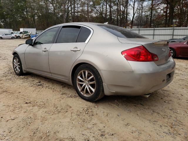 JNKBV61E98M224796 - 2008 INFINITI G35 SILVER photo 2