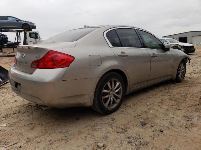 JNKBV61E98M224796 - 2008 INFINITI G35 SILVER photo 3