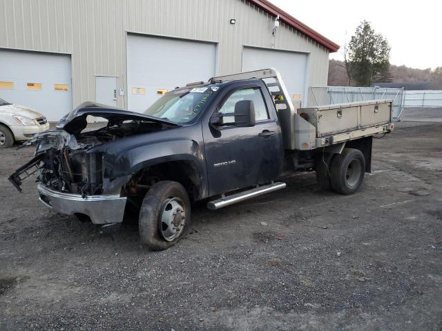 1GD323C8XDF105475 - 2013 GMC SIERRA K3500 SLE BLACK photo 1