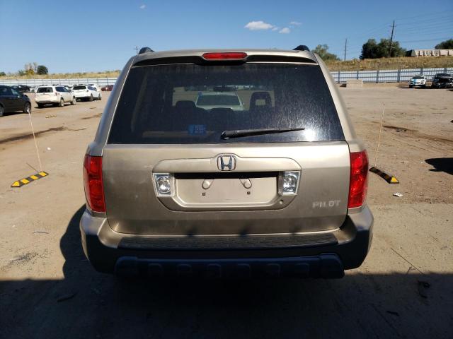 2HKYF18444H623015 - 2004 HONDA PILOT EX GOLD photo 6