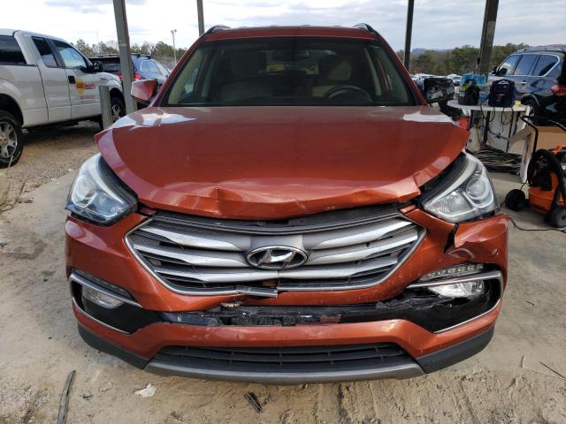 5XYZU3LB0HG425587 - 2017 HYUNDAI SANTA FE S ORANGE photo 5