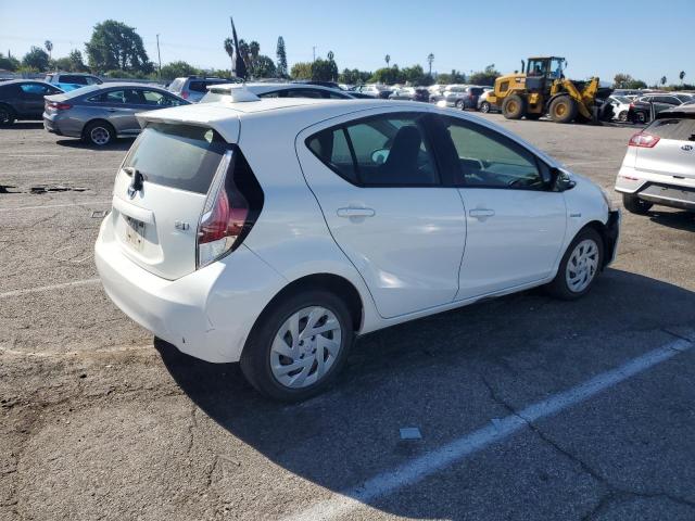 JTDKDTB38G1136340 - 2016 TOYOTA PRIUS C WHITE photo 3