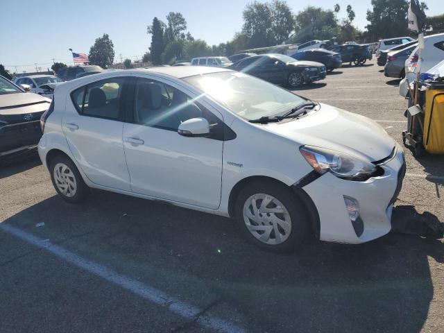 JTDKDTB38G1136340 - 2016 TOYOTA PRIUS C WHITE photo 4