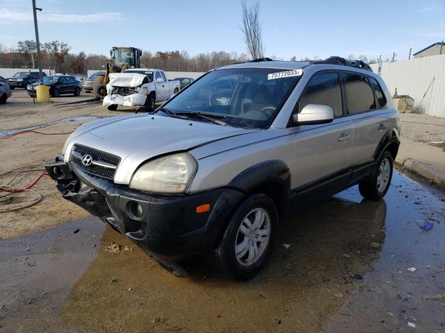 KM8JN12D66U386870 - 2006 HYUNDAI TUCSON GLS SILVER photo 1