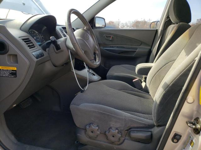 KM8JN12D66U386870 - 2006 HYUNDAI TUCSON GLS SILVER photo 7