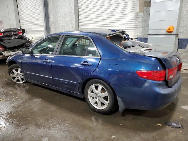 1HGCM66565A062223 - 2005 HONDA ACCORD EX BLUE photo 2