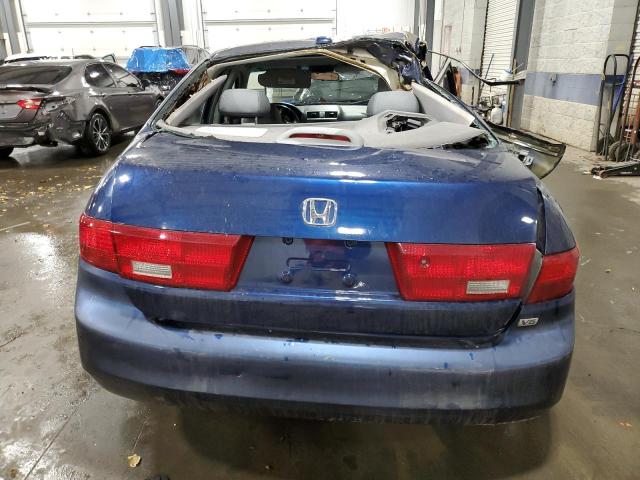 1HGCM66565A062223 - 2005 HONDA ACCORD EX BLUE photo 6