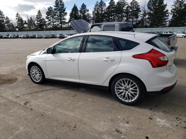 1FADP3N26EL168813 - 2014 FORD FOCUS TITANIUM WHITE photo 2