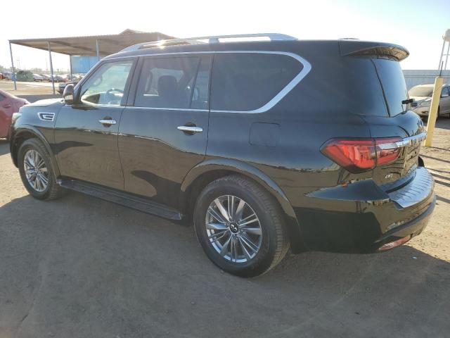 JN8AZ2AE9M9271418 - 2021 INFINITI QX80 LUXE BLACK photo 2