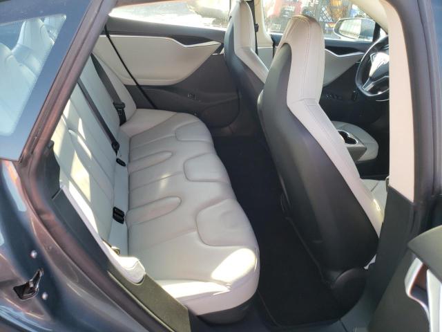 5YJSA1H18EFP39439 - 2014 TESLA MODEL S GRAY photo 10