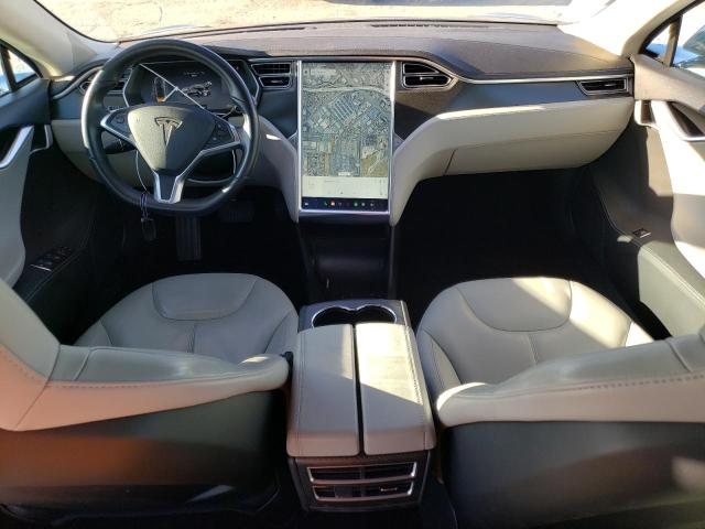 5YJSA1H18EFP39439 - 2014 TESLA MODEL S GRAY photo 8