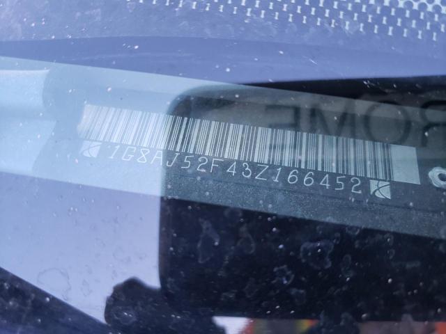 1G8AJ52F43Z166452 - 2003 SATURN ION LEVEL 2 BEIGE photo 12