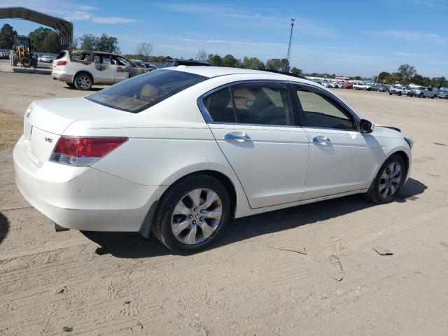 1HGCP36859A000091 - 2009 HONDA ACCORD EXL WHITE photo 3