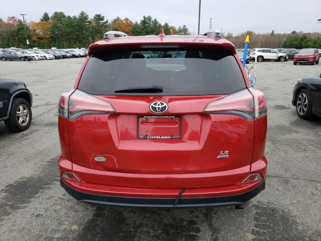 JTMBFREV8GJ095587 - 2016 TOYOTA RAV4 LE RED photo 6