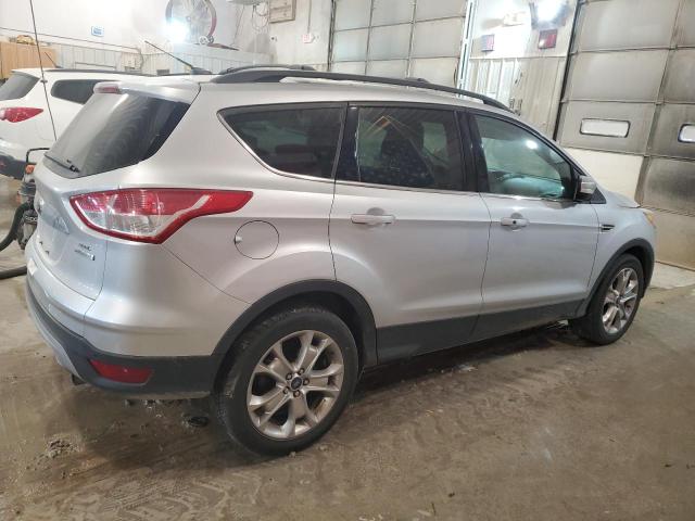 1FMCU0HX5DUA86158 - 2013 FORD ESCAPE SEL SILVER photo 3