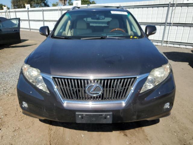 JTJZK1BA2A2001828 - 2010 LEXUS RX 350 CHARCOAL photo 5