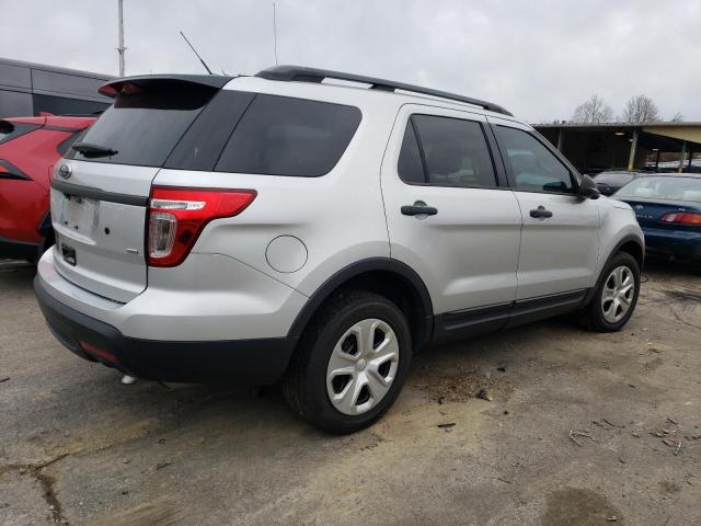 1FM5K8AR3FGC66930 - 2015 FORD EXPLORER POLICE INTERCEPTOR 银色 照片 3